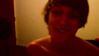 Cutting Masturbation - A Gay Porn Video with Web-Cam Intros