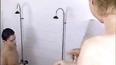 Gay Porn Group Sex: Caught in the Shower