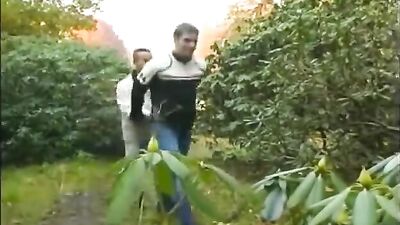 Bushy Bareback Bonanza - Two Hot Teens Go Wild in the Woods!