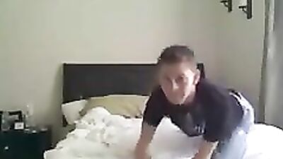 Gay Room Jerk Off - Morning Delight