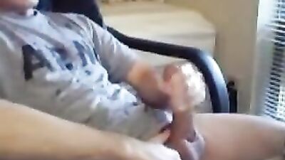 JR Shoots Again: Hot Solo Cumshot!