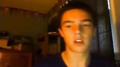Young Cutie Explores His Sexuality in Web-Cam Show