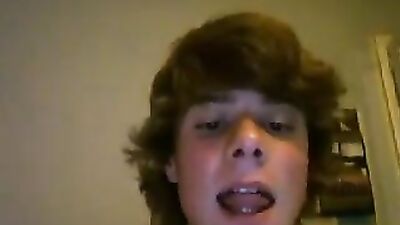 Curly Cutie Web-Cam Action!