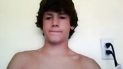 Web-Cam Boy Next Door - Young and Curious