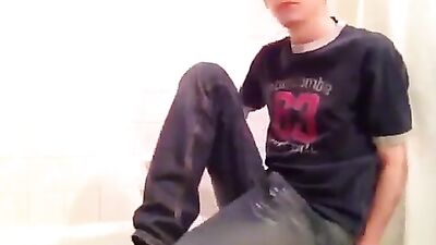 Horny Nerd Shower Fetish - Hardcore Solo Showers