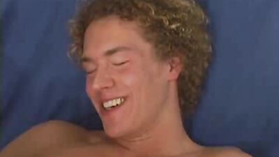 Curly Blond Cutie: Fun in the Sun with a Sexy Stud