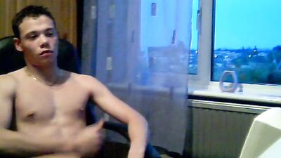 Gay Porn: English Chav Lad Cumshot on Cam or Cam-Wanking Joes Horny 18yo Chav Cock Shot and Cum or Web-Camming Joe, the Horny Chav Boy Next Door