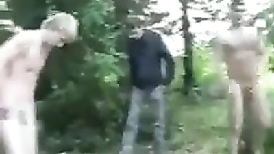 Nude Wrestling Fun - Two Boys Wild Action!