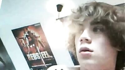 Curly Blonde Jerks Returns: Amateur Gay Porn Video