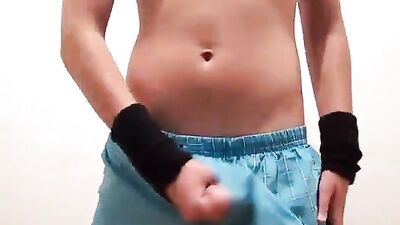 Spectacular Straw Cum!: Amateur Gay Porn Video