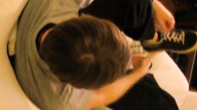 Gay Porn Spycam Fun - Teen Boy Pleasures Himself on Sofa