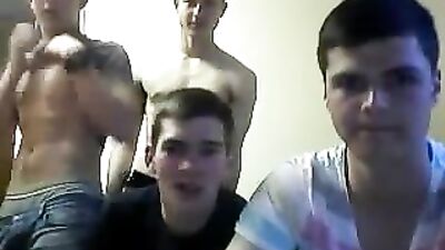 Squaddie boys go wild part 2: Amateur military boys get freaky!