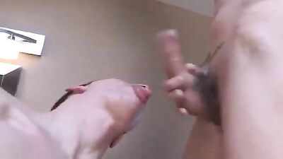 Gay Showers Heat Up with Hot Boys - Three toned boys start off making out and showering together then move to a bed to finish fucking and cumming in this steamy new release.