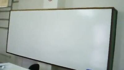 College Classroom Cumming: Amateur Gay Porn Video