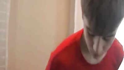 Aarons Creamy Return: Gay Solo Porn Video