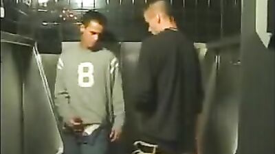 Public Toilet Encounter: Revisited - Two Boys Rekindle Their Hook-Up In The Stall