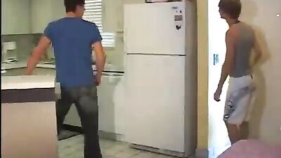 No Stress Relief: Two Studs Find Comfort in Each Others Hands - Action Gay Porn Video