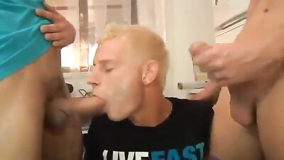 Kitchen Fuck Fest: Group Sex Revenge!