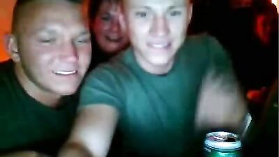 German Army Cocks Exposed in Web-Cam Show!