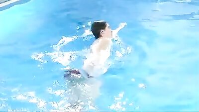 Gangbang Poolside Interlude: Unprotected Encounters