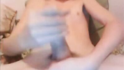 Hairy Hunk Cumming On Camera - Big Amateur Cocks Action!