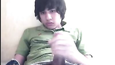 Young Amateur Wanks His Smooth Balls: Teen Action Big Cocks