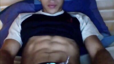 Gay Teen Dark Hair Cum Shots: Jacking It Off Porn