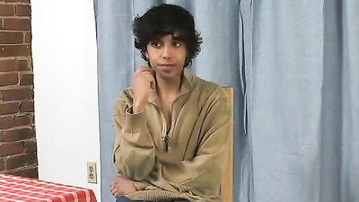 Sexy Latino First-Timer Handjob: Cum Shots Galore!