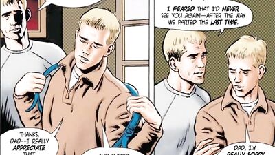 Graphic Story Come To Life! Big Cocks, Blond Boys And Cartoons All Rolled Into One Raunchy Son 2021