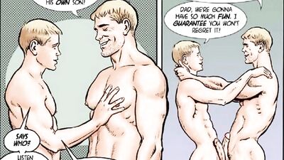 Graphic Story Come To Life! Big Cocks, Blond Boys And Cartoons All Rolled Into One Raunchy Son 2021