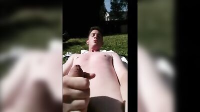 Gay Porn - Teen Boy Wanking Adventure OR Teen Boy Wanks in the Open Air Gay Porn