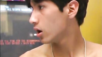 Gay Porn - Arcade Games: Latino Threesome