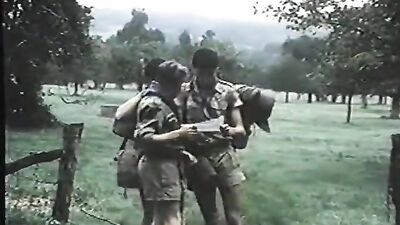 Vintage French Scouts Full- Action Amature Ass Play