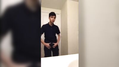 Latino Amateur Big Cocks - Porn Sprays His Stuff!