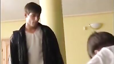 Welcoming the new guest: A Gay Porn Group Sex Adventure