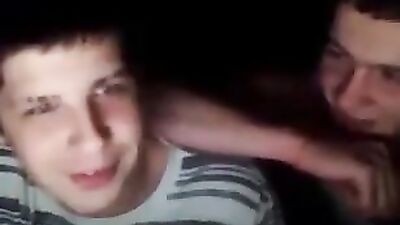 Masturbate the two : Gay Web-Cam Porn Video
