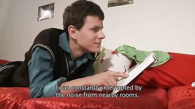 Forget the homework, lets fuck bareback!