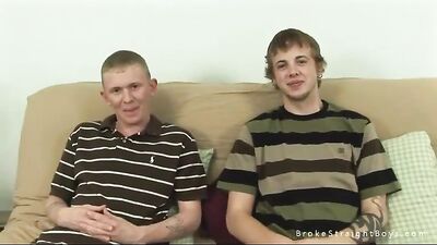 Gay Porn: Cute Guy Fucks Straight Boy - Action Straight Boys