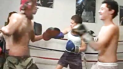 Latin Teen Bareback Ring: Four Boys Heat Up the Action!