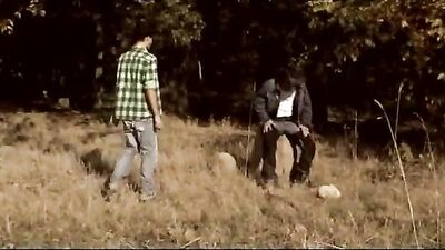 Gay Porn Barebacked in the Country