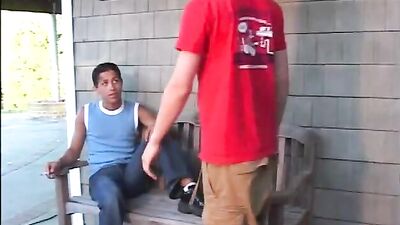 Double Stuffed - Two Teens with Huge Cocks: Action Porn Adventure