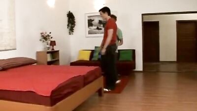 Young & Wild: Bareback Twink in Hotel Room