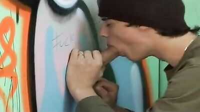 Hardcore Hole-in-the-Wall Action with Big Cocks!