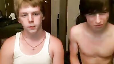 Buddy Bondage - Blond and Brown Web-Cam Fun!