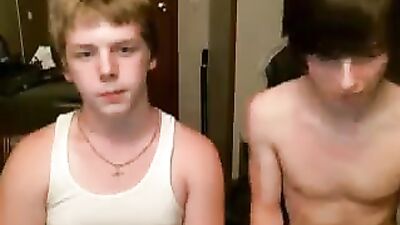 Buddy Bondage - Blond and Brown Web-Cam Fun!