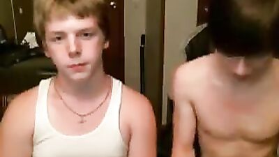 Buddy Bondage - Blond and Brown Web-Cam Fun!