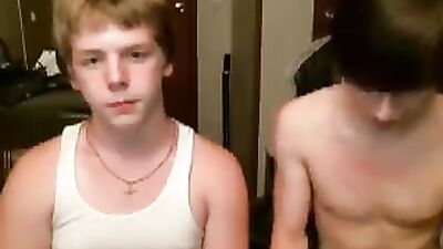 Buddy Bondage - Blond and Brown Web-Cam Fun!