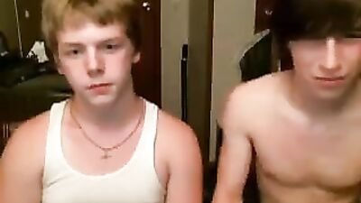 Buddy Bondage - Blond and Brown Web-Cam Fun!