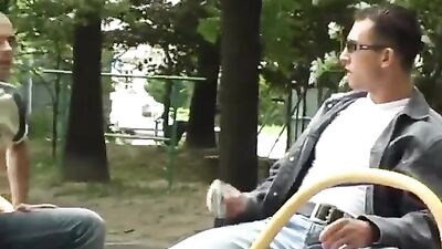 Gay Pick-Up in the Playground: Action Packed!