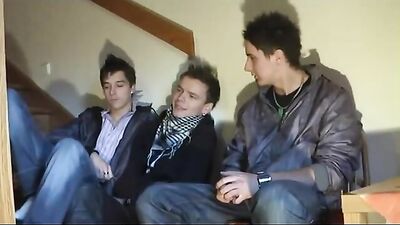 Three horny twinks cant wait
